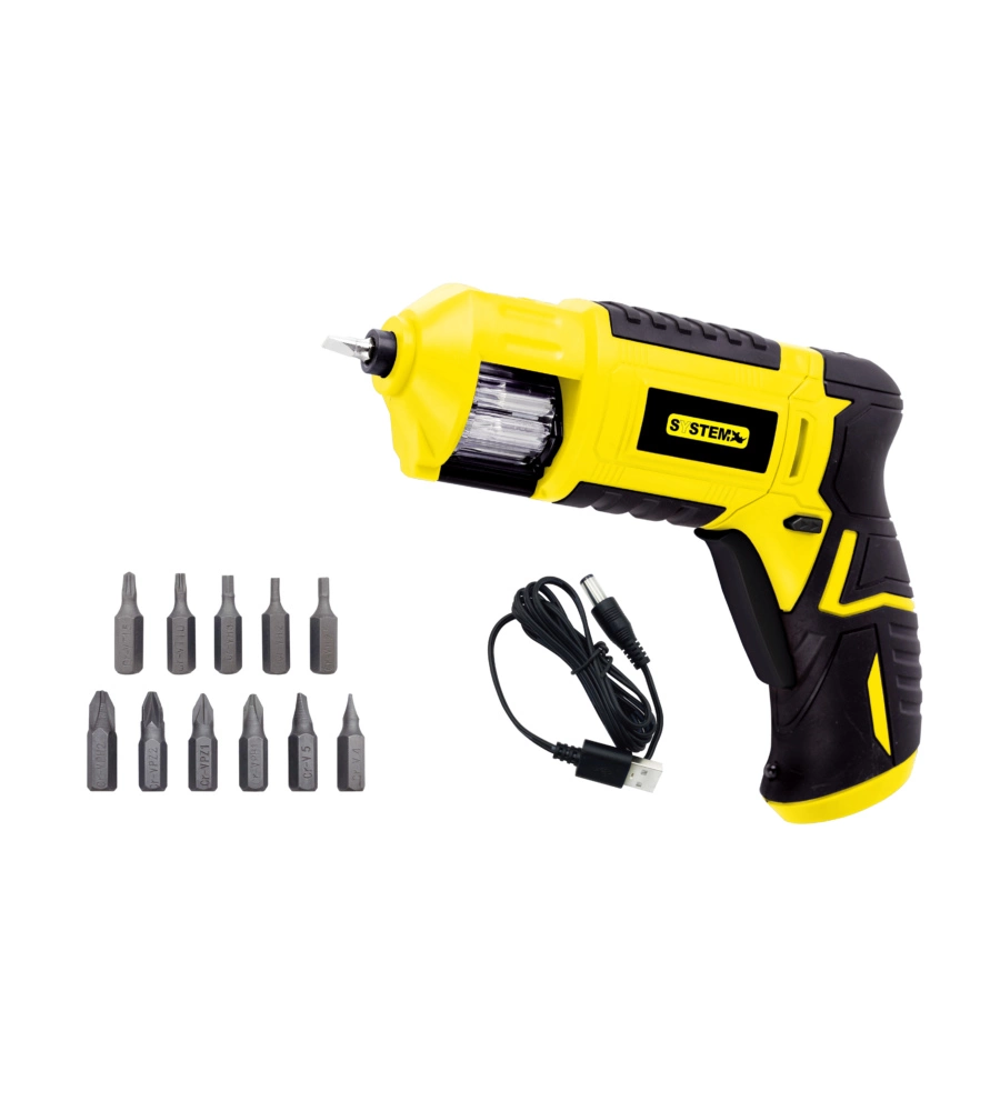 Avvitatore a batteria ricaricabile system+ 3,6v